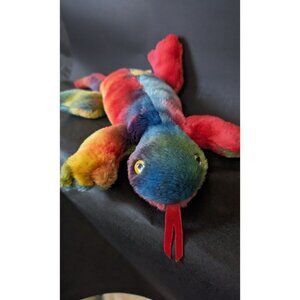 Ty Beanie Buddy - Lizzy The Multi-colored Lizard (20in) plush stuffed animal toy